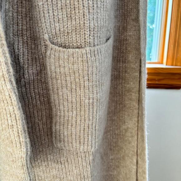 NWOT Three Bird Nest Bennett Long Cardigan in Oatmeal Size S/M - Picture 6 of 7